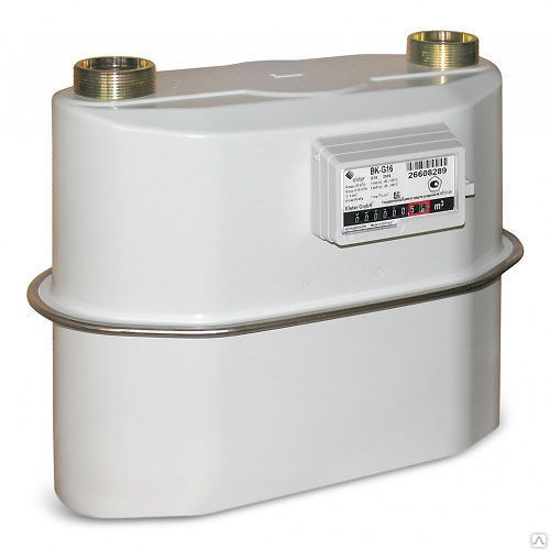 Мембранный газовый счётчик Бытовой мембранный газовый счётчик для учёта потребления газа в частном доме