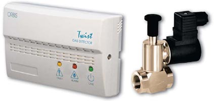 Бытовой газоанализатор Настенный бытовой газоанализатор для контроля утечки метана в котельной